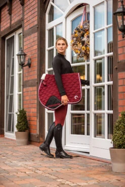 Horze Geneva Vielseitigkeitsschabracke Mit Kunstfell -Reitsportbedarf 17426 MWRE 4