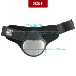 Horze Impact Air-Shock Stoßdämpfende Streichkappen -Reitsportbedarf 19244 BL 11