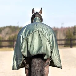 Horze Avalanche Regendecke Mit Hohem Hals, 150g -Reitsportbedarf 24047 FNGR DGG 5