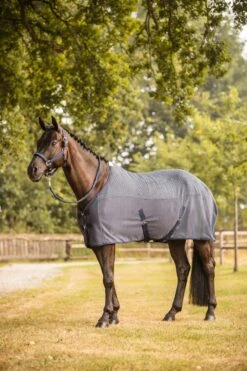 Horze Victoria Fleecedecke Mit Logoprint -Reitsportbedarf 24440 ikb 04