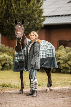 Horze Nevada Regendecke Mit Fleecefutter 36 Horze Nevada Regendecke Mit Fleecefutter -Reitsportbedarf 24594 UDGR 4