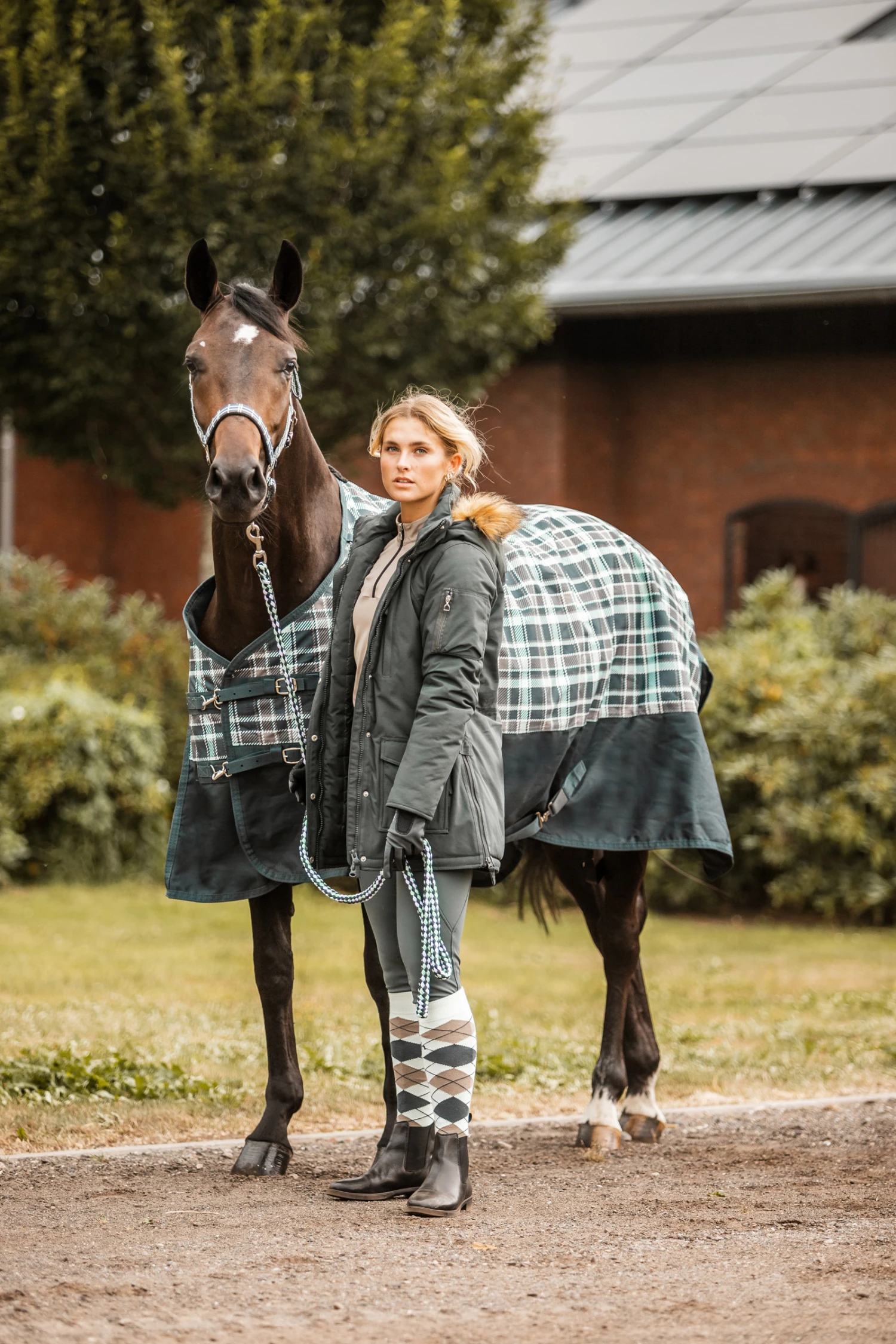 Horze Nevada Regendecke Mit Fleecefutter 18 Horze Nevada Regendecke Mit Fleecefutter – Bild 18