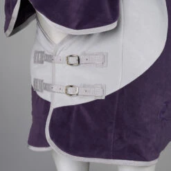 Horze Turin Fleece-Abschwitzdecke Mit Halsteil -Reitsportbedarf 24658 PU 3