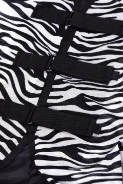 Horze Defender Fliegendecke Mit Festem Halsteil -Reitsportbedarf 24844 zebra 03