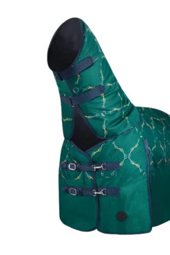 Horze Regendecke Mit Festem Halsteil Und Gebissprint, 200g -Reitsportbedarf 24963 gr 02