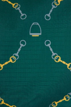 Horze Regendecke Mit Festem Halsteil Und Gebissprint, 200g -Reitsportbedarf 24963 gr 05