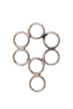 F.R.A. Rose Set Flower Hackamore SS, 145mm