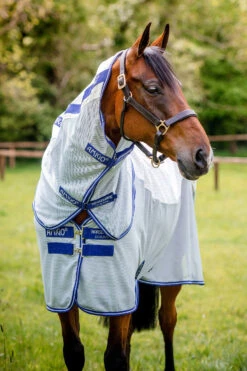 Horseware Amigo Airflow Fliegendecke Mit Abnehmbarem Halsteil -Reitsportbedarf 331252 DB AB 3