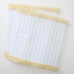 Kavalkade Bandagen-Unterlagen Wool Mit Kunstlammrand -Reitsportbedarf 332425 WH 1