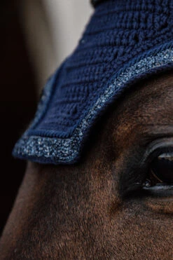 Kentucky Horsewear Wellington Glitter Stone Soundless Fliegenhaube -Reitsportbedarf 333272 DB 2