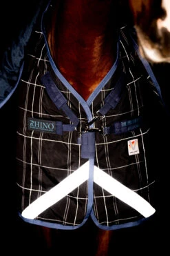 Horseware Rhino Reflectech Plus Vari-Layer Weidedecke Inkl. Abnehmbarem Halsteil, 250g -Reitsportbedarf 340959 MDB IDB 8