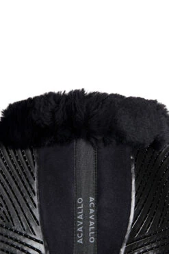 Acavallo Close Contact Gel & Memory Foam Pad Mit Lammfell -Reitsportbedarf 342256 BL BL 3