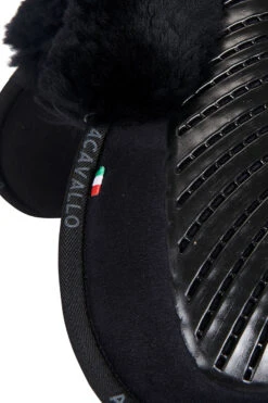 Acavallo Close Contact Gel & Memory Foam Pad Mit Lammfell -Reitsportbedarf 342256 BL BL 4