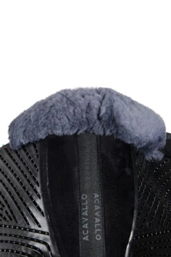 Acavallo Close Contact Gel & Memory Foam Pad Mit Lammfell -Reitsportbedarf 342256 BL B 3