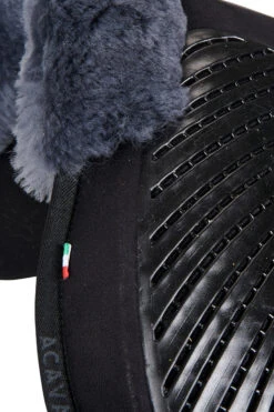 Acavallo Close Contact Gel & Memory Foam Pad Mit Lammfell -Reitsportbedarf 342256 BL B 4