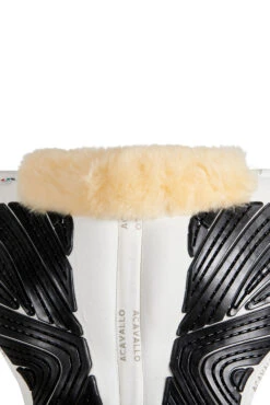 Acavallo Close Contact Gel & Memory Foam Pad Mit Lammfell -Reitsportbedarf 342256 WH NAT 3