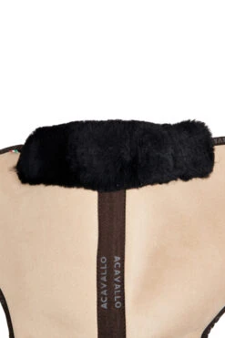 Acavallo Close Contact Memory Foam Sattelpad Mit Lammfell -Reitsportbedarf 342257 LBR BL 4