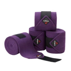 LeMieux Luxury Polo Bandagen, 4-er Set -Reitsportbedarf 992510 PU 1